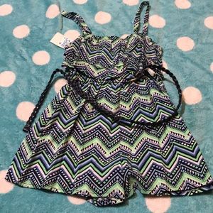 🆕Justice Kids Romper with belt included